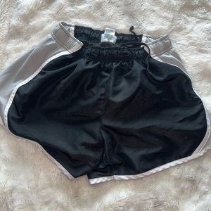 Black and Grey athletic shorts